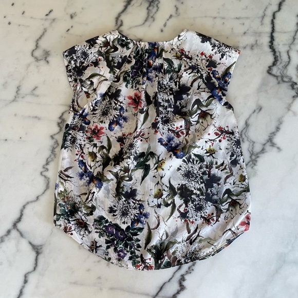Rebecca Taylor Silk Floral Top - Picture 10 of 14